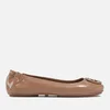 Tory Burch Minnie Patent Leather Travel Ballet Flats - Image 1