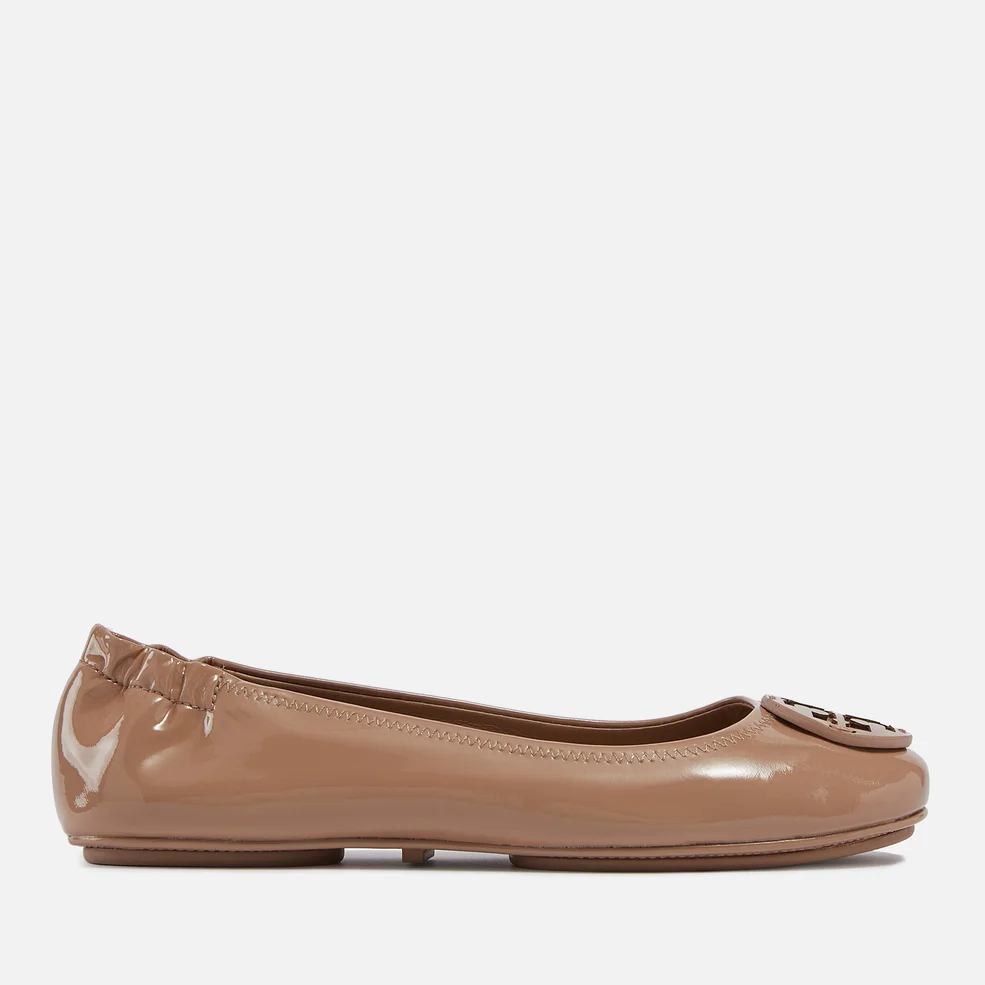 Tory Burch Minnie Patent Leather Travel Ballet Flats Image 1