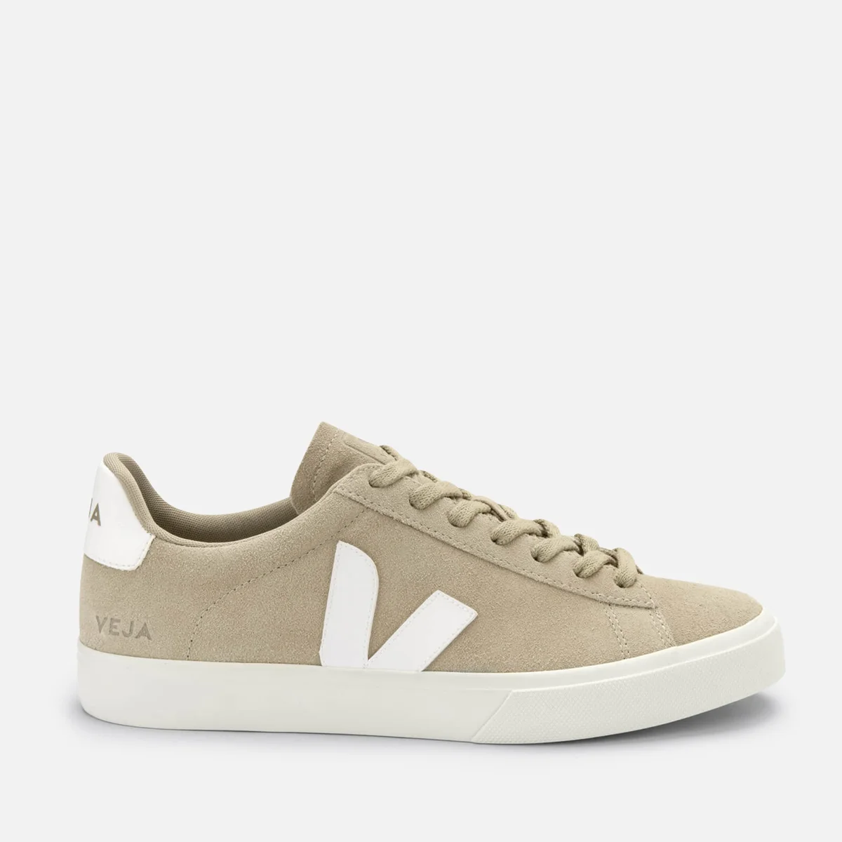 Veja Campo Leather-Trimmed Suede Trainers Image 1