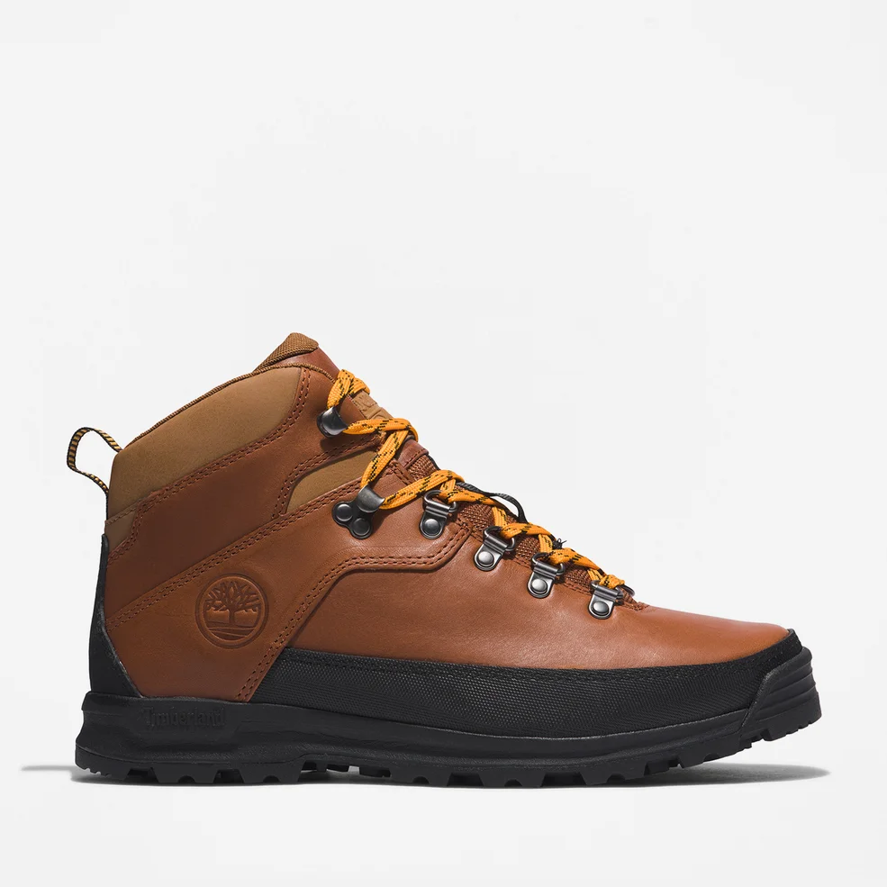 Timberland World Hiker Leather Boots Image 1