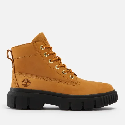 Timberland Greyfield Leather Combat Boots - UK 3