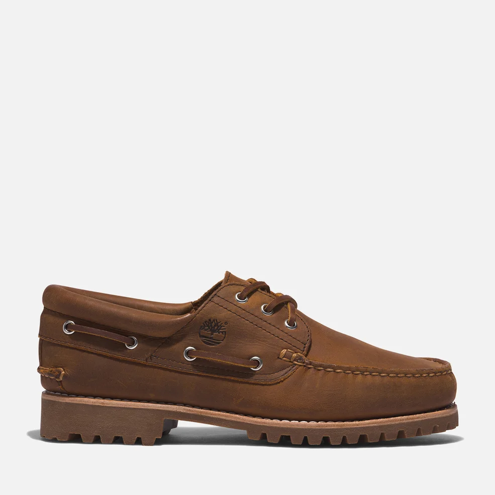Timberland Authentics Handsewn Suede Boat Shoes Image 1