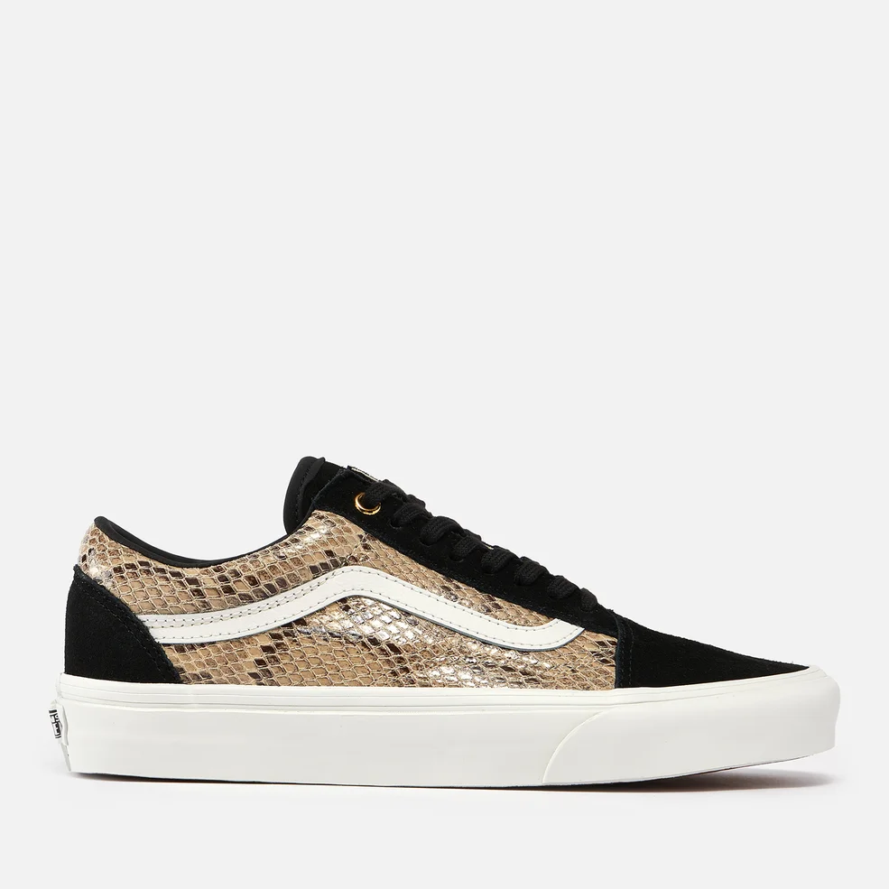 Vans Old Skool Suede and Canvas-Blend Trainers Image 1