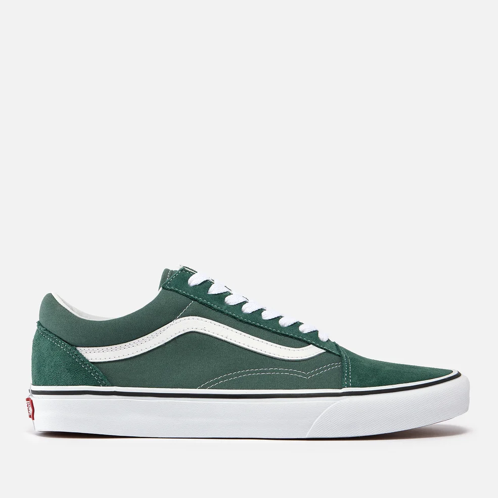 Vans Men's Old Skool Suede and Canvas-Blend Trainers Image 1