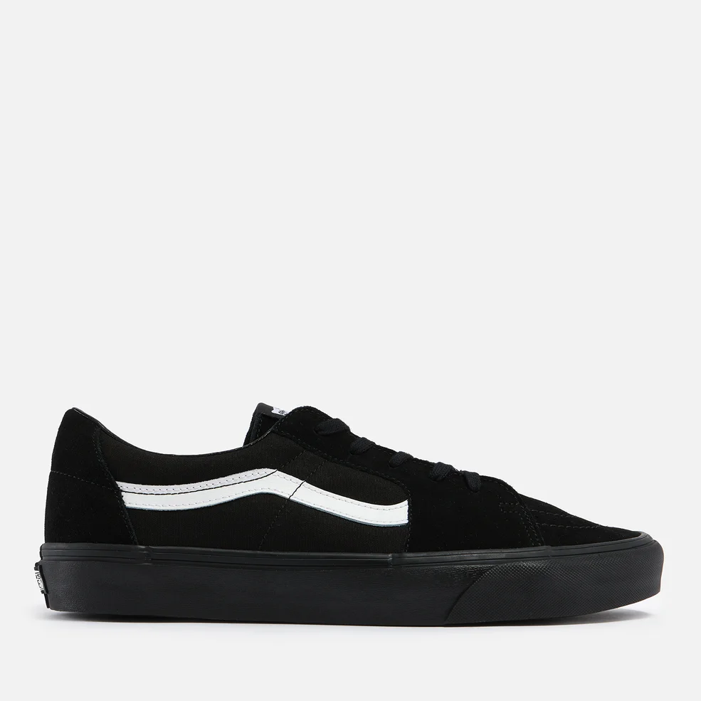 Vans Sk8 Canvas and Suede Trainers Image 1