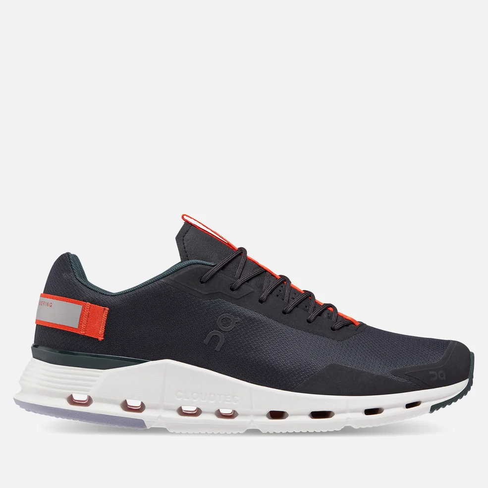 ON Cloudnova Form Mesh and Faux Suede Running Trainers Image 1