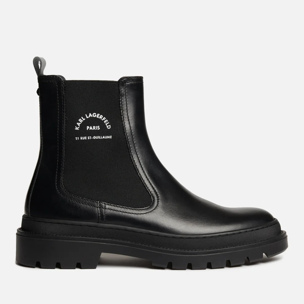 KARL LAGERFELD Outland Leather Chelsea Boots Image 1