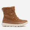 Sorel Explorer II Joan Faux Shearling and Leather Boots - Image 1