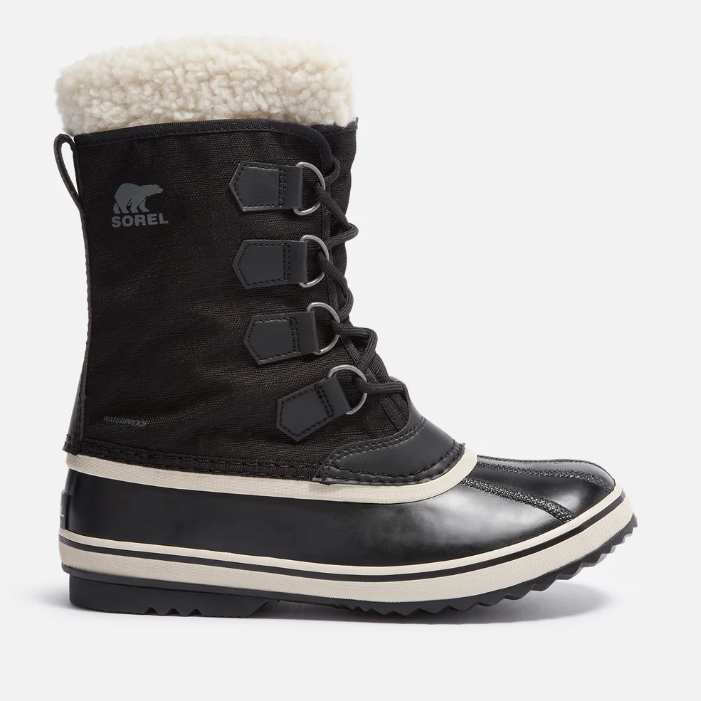 Sorel Winter Carnival Waterproof Leather and Canvas Boots Image 1