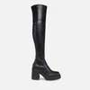 Steve Madden Clifftop Faux Leather Heeled Knee Boots - Image 1