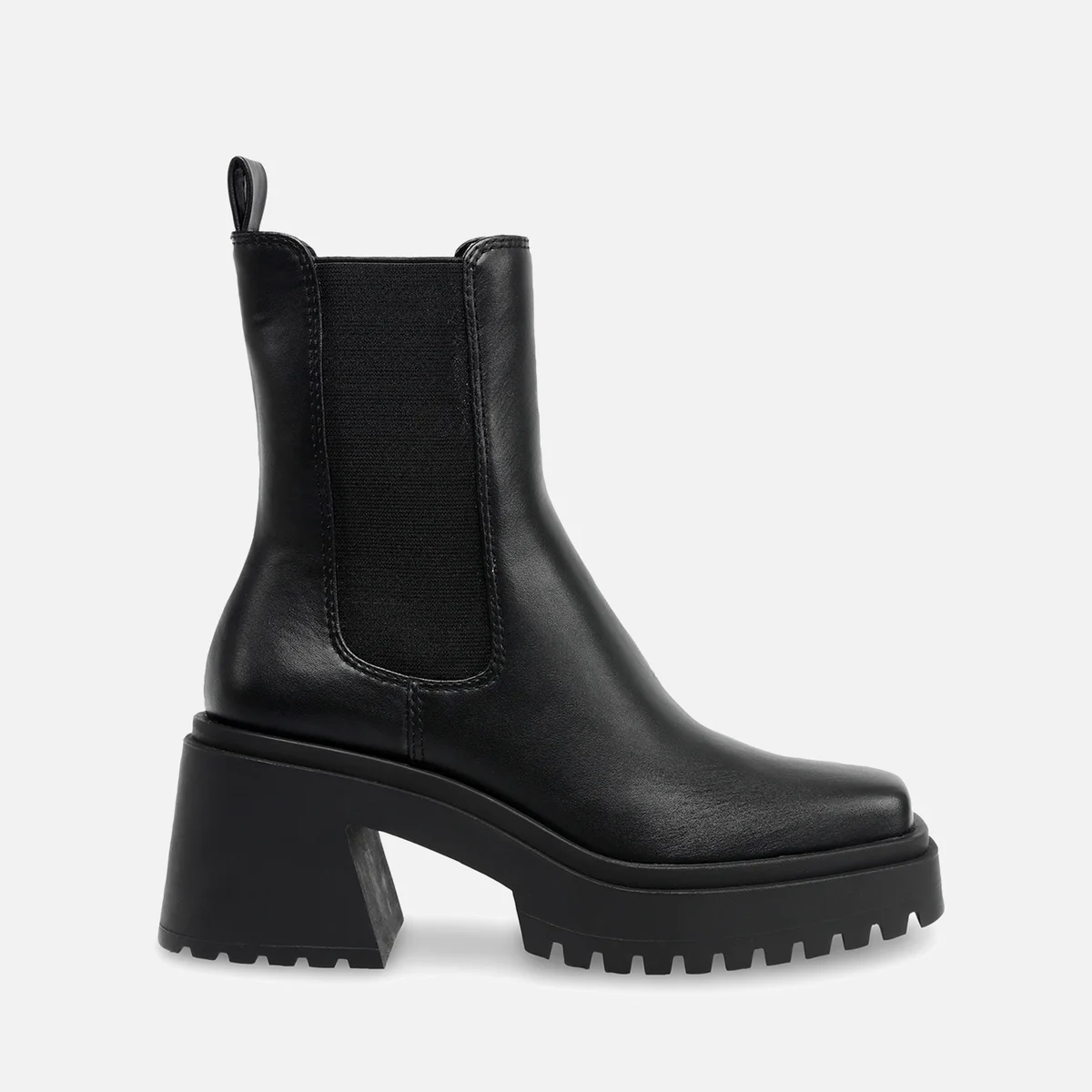 Steve Madden Parkway Leather Heeled Chelsea Boots Image 1