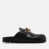 ALOHAS Fireplace Chain-Embellished Leather Loafers - Image 1
