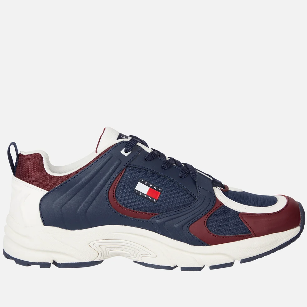 Tommy Jeans City Leather-Blend Trainers Image 1
