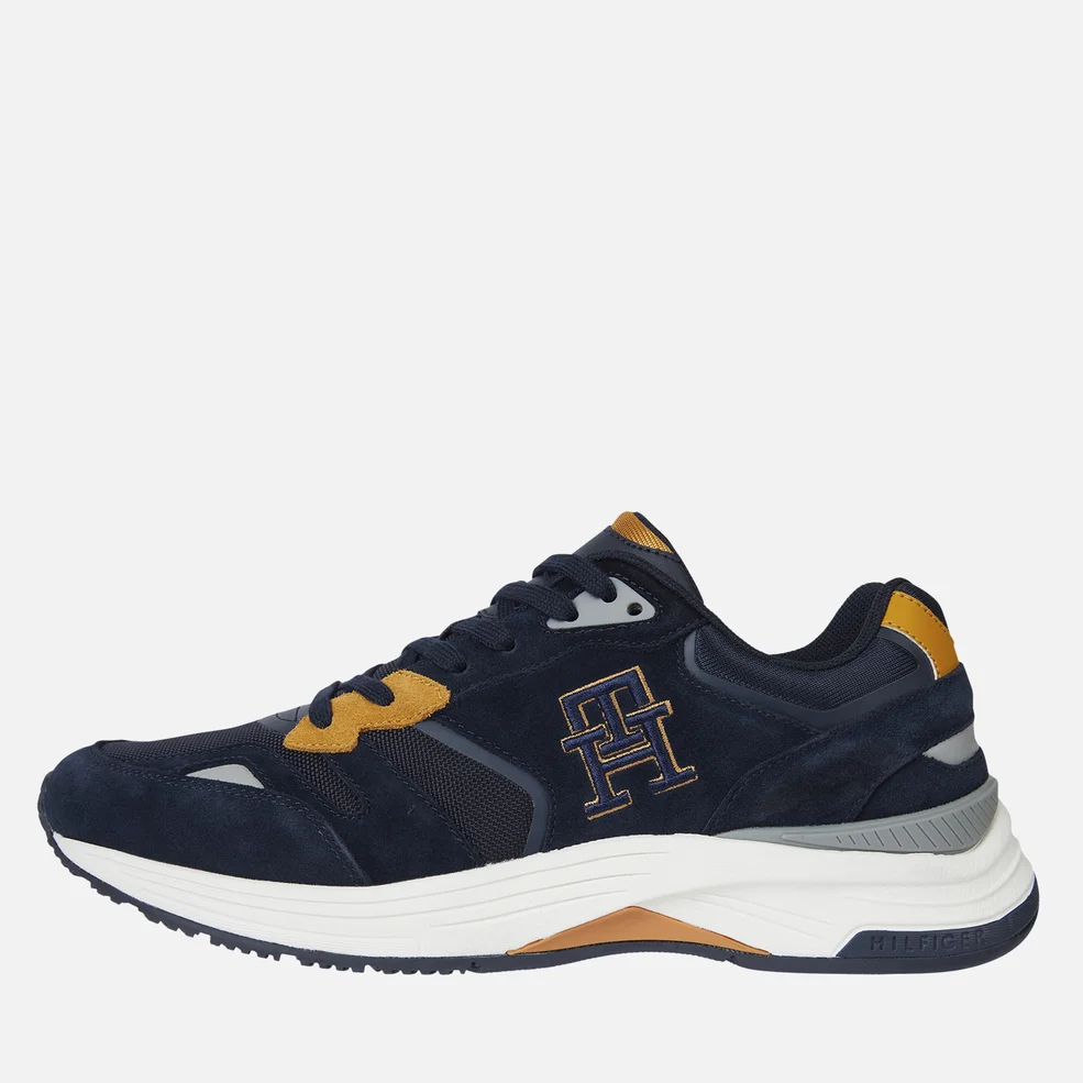 Tommy Hilfiger Suede Running Style Trainers Image 1