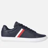 Tommy Hilfiger Corporate Cup Stripe Leather Trainers - Image 1