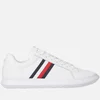 Tommy Hilfiger Corporate Cup Stripe Leather Trainers - Image 1
