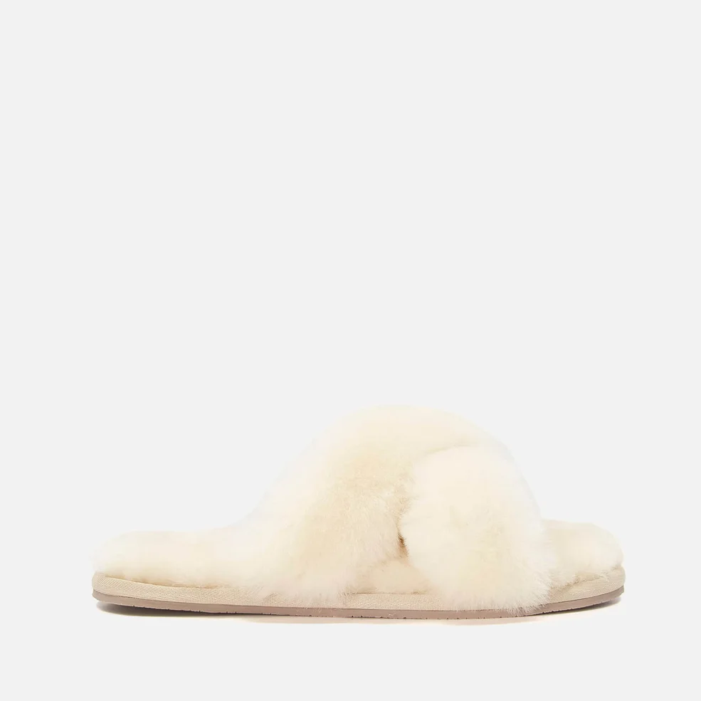 Dune Faux Shearling Slippers Image 1