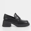 Vagabond Dorah Leather Heeled Loafers - Image 1
