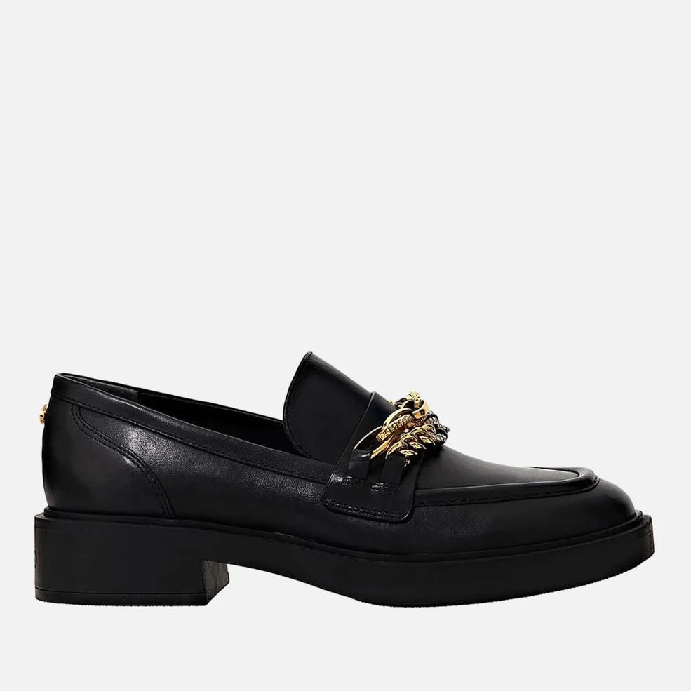 Guess Women's Kabela Chain-Embellished Leather Loafers Image 1