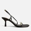 Ted Baker Mypearl Mid Heeled Leather Sandals - Image 1