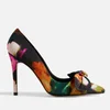 Ted Baker Ryoh Art Print Silk Court Shoes - Image 1