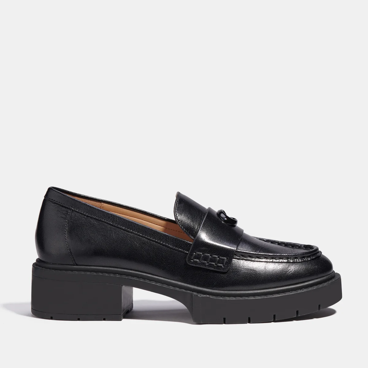 Coach Leah Leather Loafers Image 1