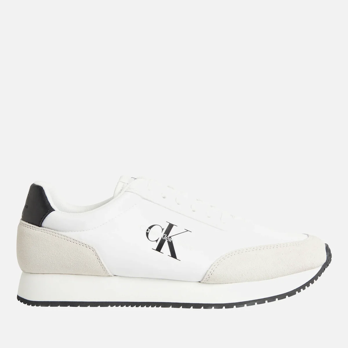 Calvin Klein Jeans Men's Retro Suede and Neoprene Trainers Image 1
