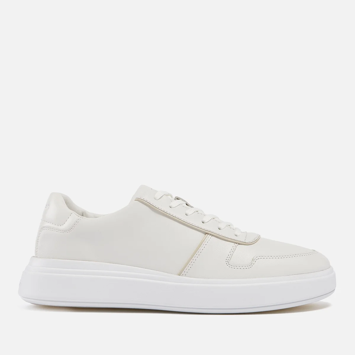 Calvin Klein Men's Leather Trainers Image 1