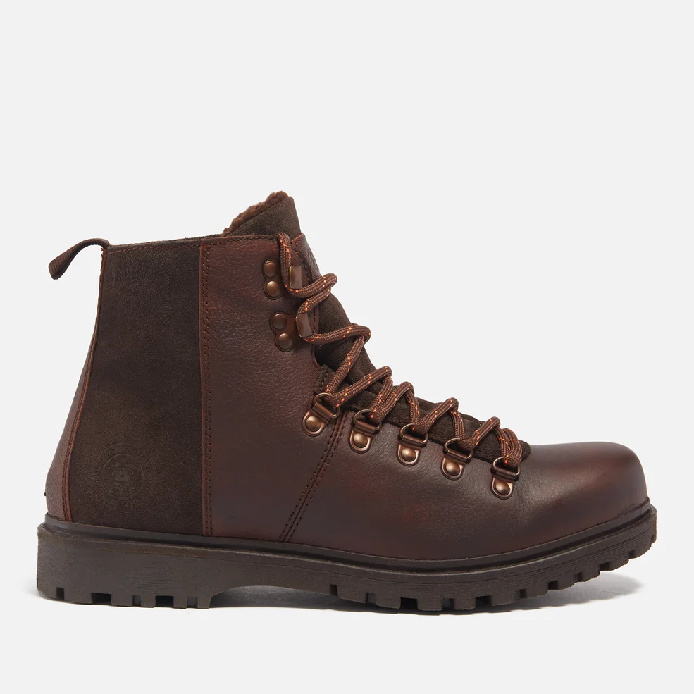 Barbour Men's Tommy Leather and Suede Hiking-Style Boots Image 1