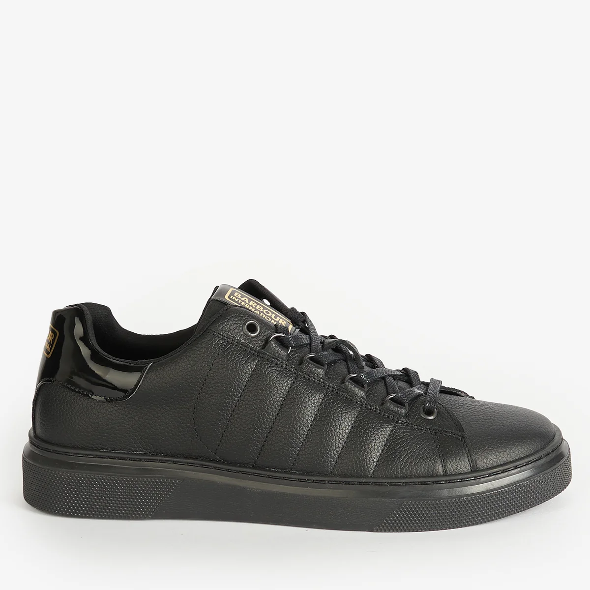 Barbour International Men's Strike Leather Trainers Image 1