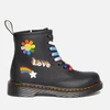Dr. Martens Kids' 1460 Hydro Pride Leather Boots - Image 1