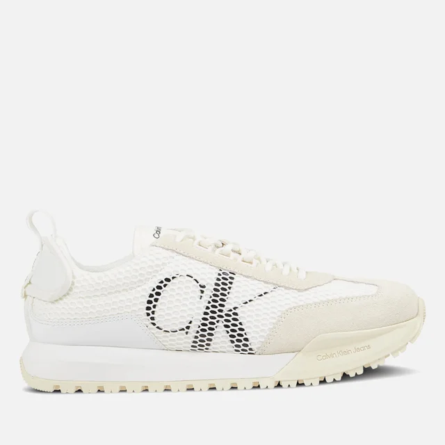 Calvin Klein Jeans Men's Mesh Toothy Running Style Trainers