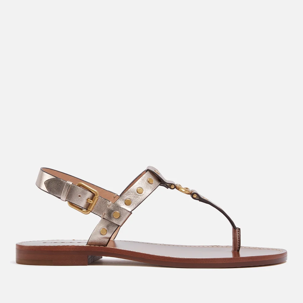 Coach Women's Hailee Leather Sandals Image 1