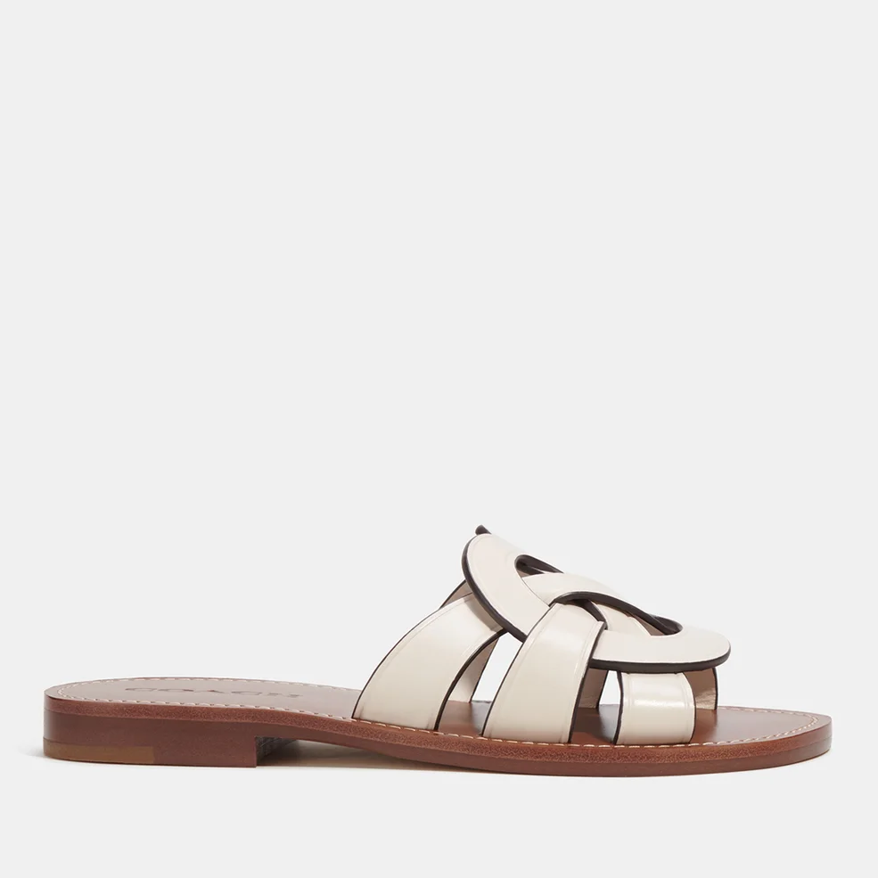 Coach Women's Issa Leather Sandals Image 1