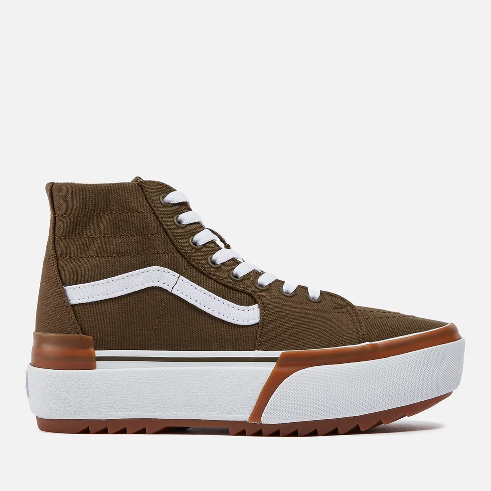 Vans Women's Canvas Sk8-Hi Stacked Canvas Trainers Image 1
