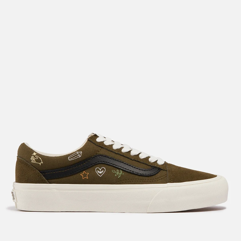 Vans Women's VR3 Old Skool Canvas and Suede Trainers Image 1