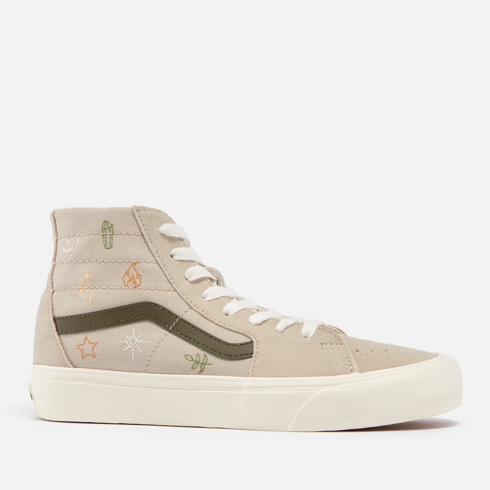 Vans Mystical Embroidery Sk8 Suede and Canvas Trainers Image 1