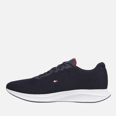 Tommy Hilfiger Lightweight Logo Knit Flag Running Style Trainers
