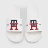 Tommy Hilfiger Th Embroidery Logo Pool Sliders - Image 1