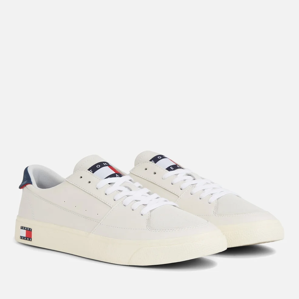 Tommy Jeans Men's Vulcanized Leather Trainers Image 1