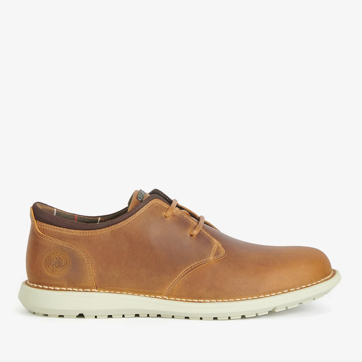 Barbour Men's Acer Leather Derby Shoes Image 1
