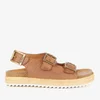 Barbour Helena Double Strap Leather Sandals - Image 1