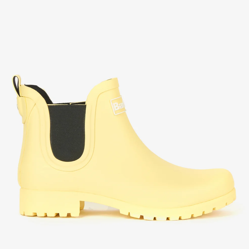 Barbour Wilton Logo-Patched Rubber Chelsea Boots Image 1