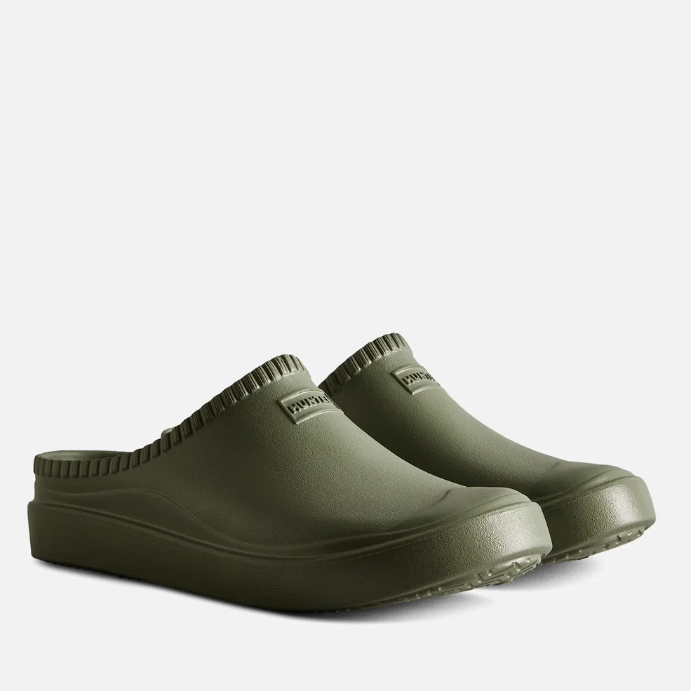 Hunter In/Out Bloom Rubber Clogs Image 1