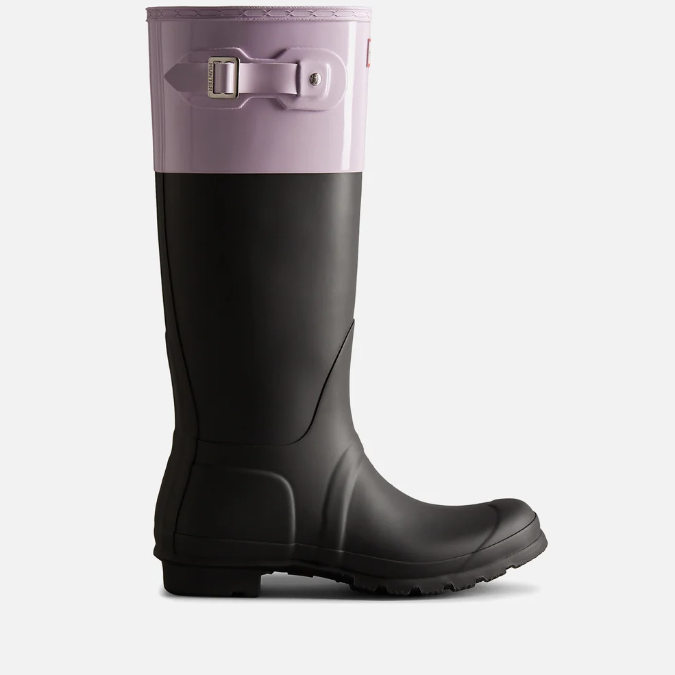 Hunter Original Two-Tone Rubber Tall Wellies Image 1