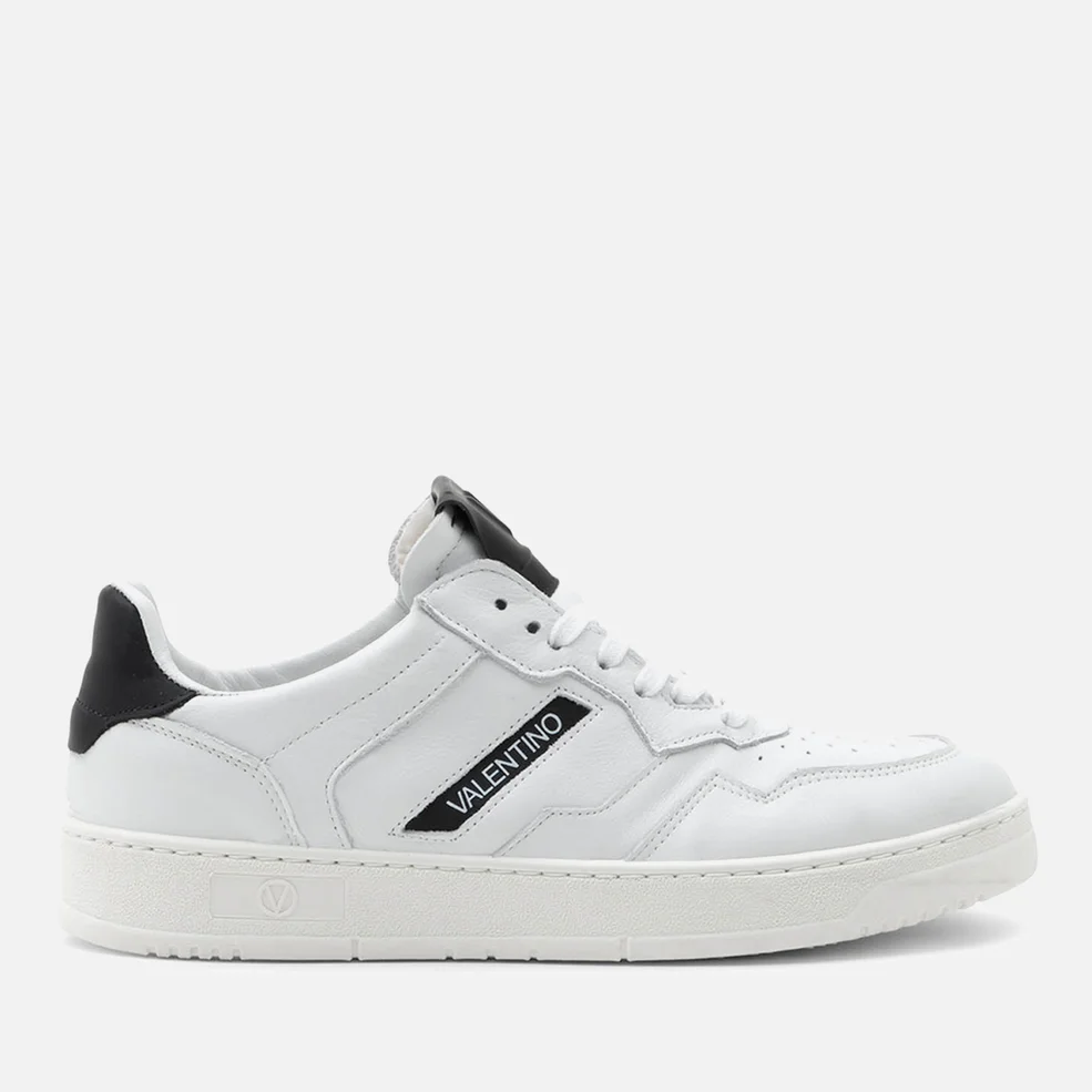 Valentino Men's Apollo Basket Leather and Suede Trainers Image 1