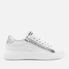 Valentino Women's Stan Sunner Side Zip Leather Cupsole Trainers - Image 1
