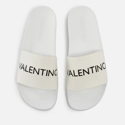 Valentino Xenia Logo Rubber Slides