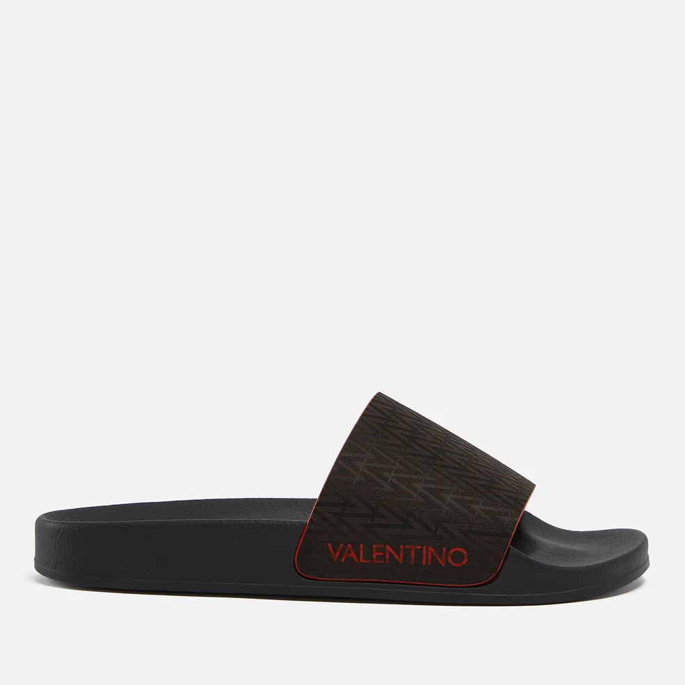 Valentino Men's Xenia Twill Slide Sandals Image 1