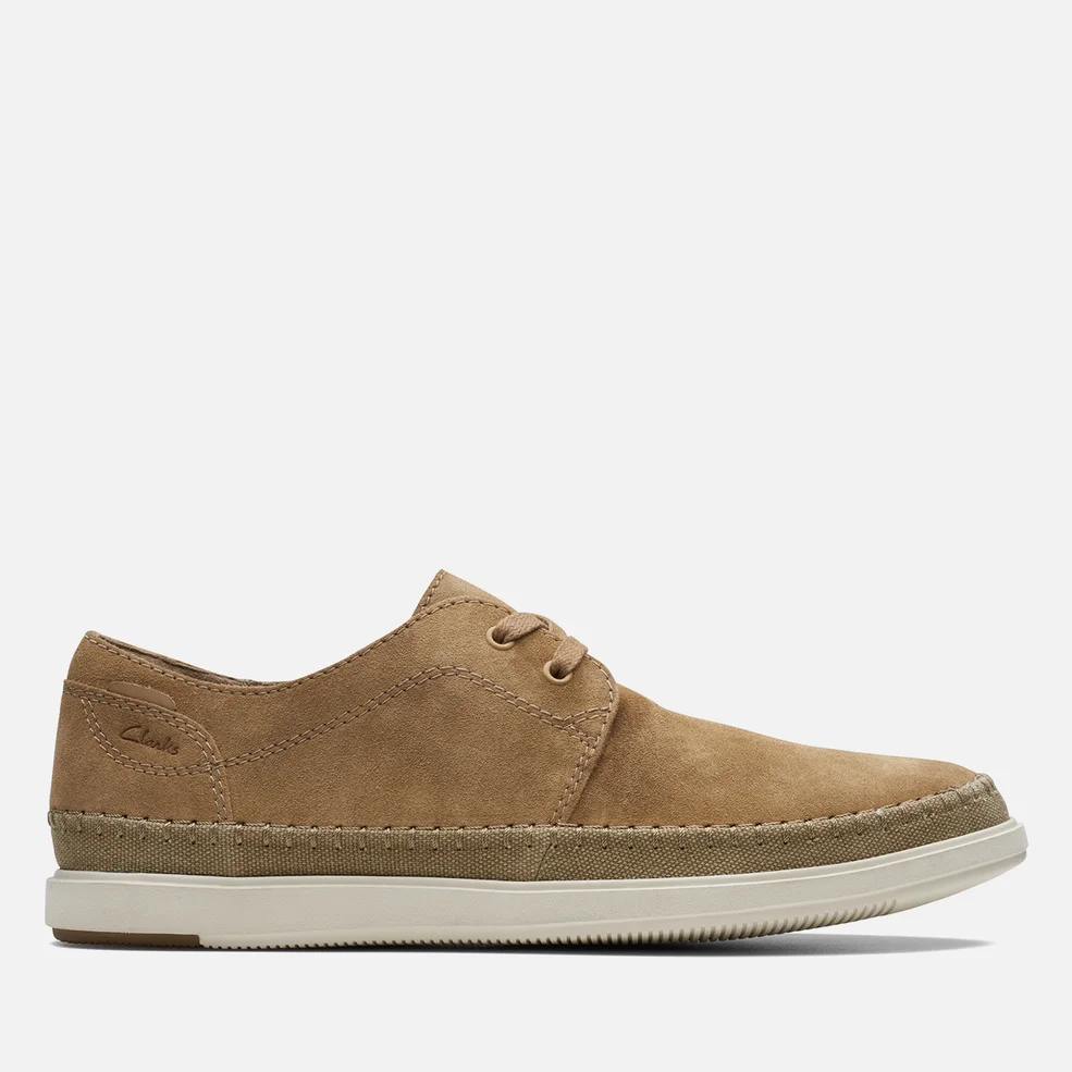 Clarks Men's Suede and Canvas Shoes Image 1